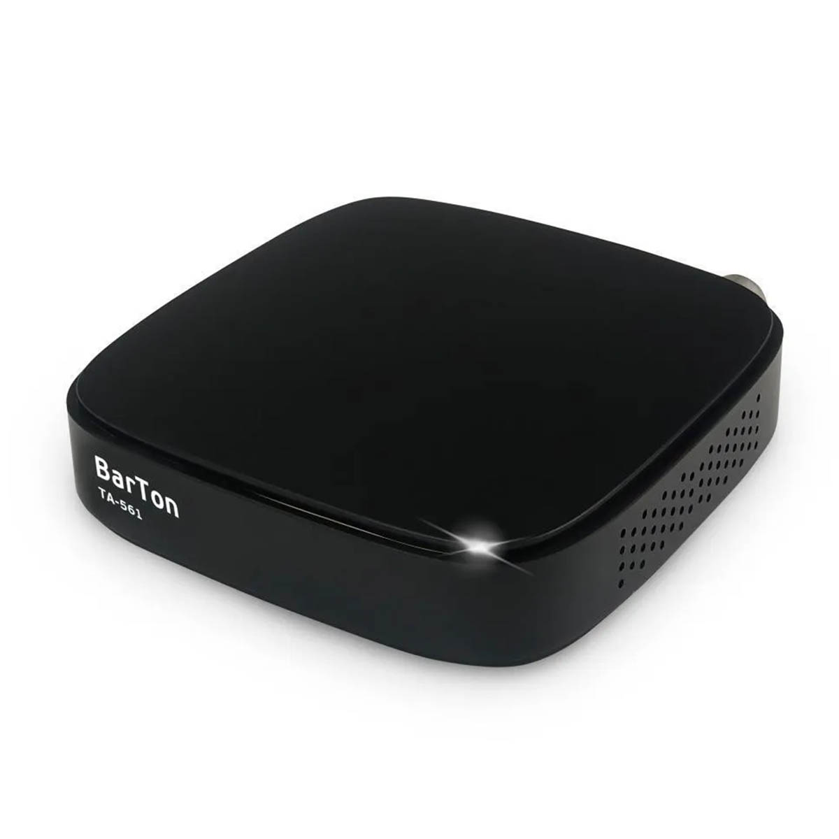 Цифровой эфирный приемник, ТВ приставка BARTON TA-561 (ТРИКОЛОР), DVB-T2, цвет черный