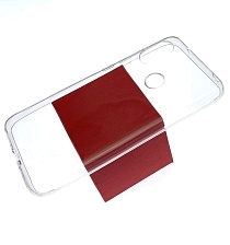 Чехол накладка для XIAOMI REDMI 6 PRO, MI A2 LITE, силикон, цвет прозрачный.