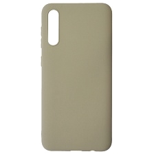 Чехол накладка Soft Touch для SAMSUNG Galaxy A50 (SM-A505), A30s (SM-A307), A50s (SM-A507), силикон, цвет светло серый
