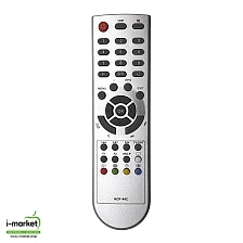 Пульт ДУ для GLOBO RC-7010 (HOF-44C) подходит к BS-S501 xtra, BS-S780 CRCI Xpeed, DSR-6500 Lux, DSR-6500 Prima, цвет серебристый