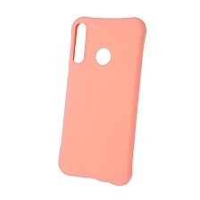 Чехол накладка SLIM MATTE для HUAWEI Honor 9C, P40 Lite E, Y7P, силикон, матовый, цвет папайя.
