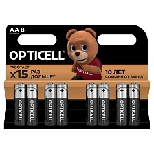 Батарейка OPTICELL BASIC LR6 AA BL8 Alkaline 1.5V