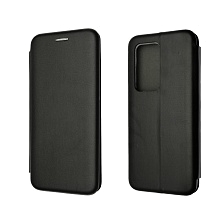 Чехол книжка для HUAWEI P40 Pro (ELS-NX9), экокожа, визитница, цвет черный.