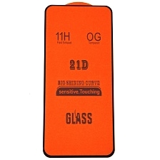 Защитное стекло 21D для OPPO RENO 5 Lite, цвет окантовки черный