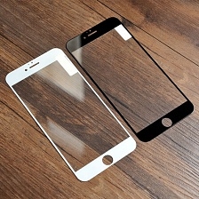 AMC закален.cтеклo 3D anti-blue soft edge /мягкий край/противоуд/Apple для iPhone 6 plus белый.