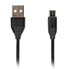 Дата-кабель AWEI CL-94 Micro/USB,в защитной металлической оболочке, цвет черный.