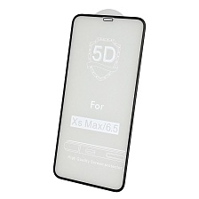 Защитное стекло 5D для APPLE iPhone XS Max, iPhone 11 Pro Max, цвет канта черный