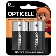 Батарейка OPTICELL BASIC LR20 D BL2 1.5V Батарейка OPTICELL BASIC LR20 D BL2 1.5V