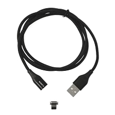 Магнитный зарядный кабель FLOVEME Lightning 8 pin, 2A, длина 1 метр, цвет черный | Последняя цена