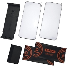 Акриловая пленка G-Rhino для XIAOMI Mi 11, комплект из двух штук, цвет окантовки черный
