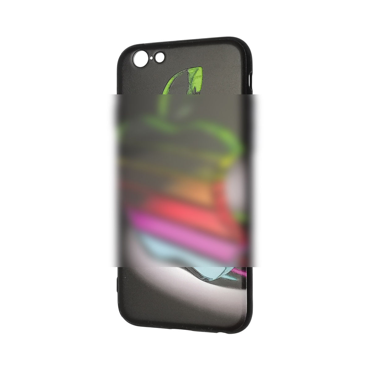 Чехол накладка для APPLE iPhone 6, 6S, силикон, пластик, рисунок APPLE.