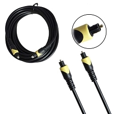 Оптический аудио кабель MRM (TOS) 5м, цвет черный