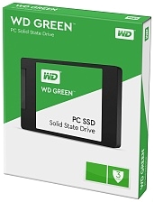 Твердотельный внутренний диск SSD WD Green WDS480G2G0A 480ГБ, 2.5", SATA III