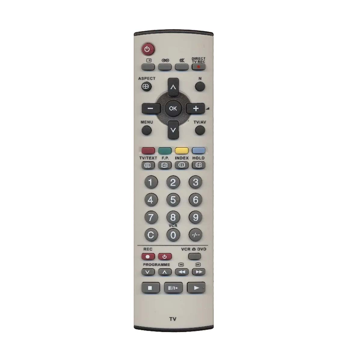 Пульт ДУ EUR-7628010 для телевизоров PANASONIC, цвет черно серый