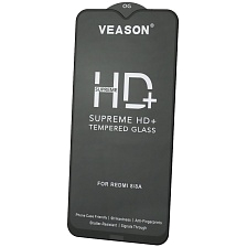 Защитное стекло VEASON HD+ для XIAOMI Redmi 8, Redmi 8A, цвет окантовки черный