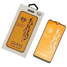 Защитное стекло "6D" GLASS FULL GLUE для XIAOMI Mi Play 2018 / Mi 9 SE 2019, цвет канта черный.