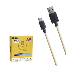 Кабель USB-C aka Type-C MRM MR40t, длина 1 метр, цвет золотистый