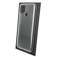 Чехол накладка TPU CASE для Realme C15, силикон, цвет прозрачный