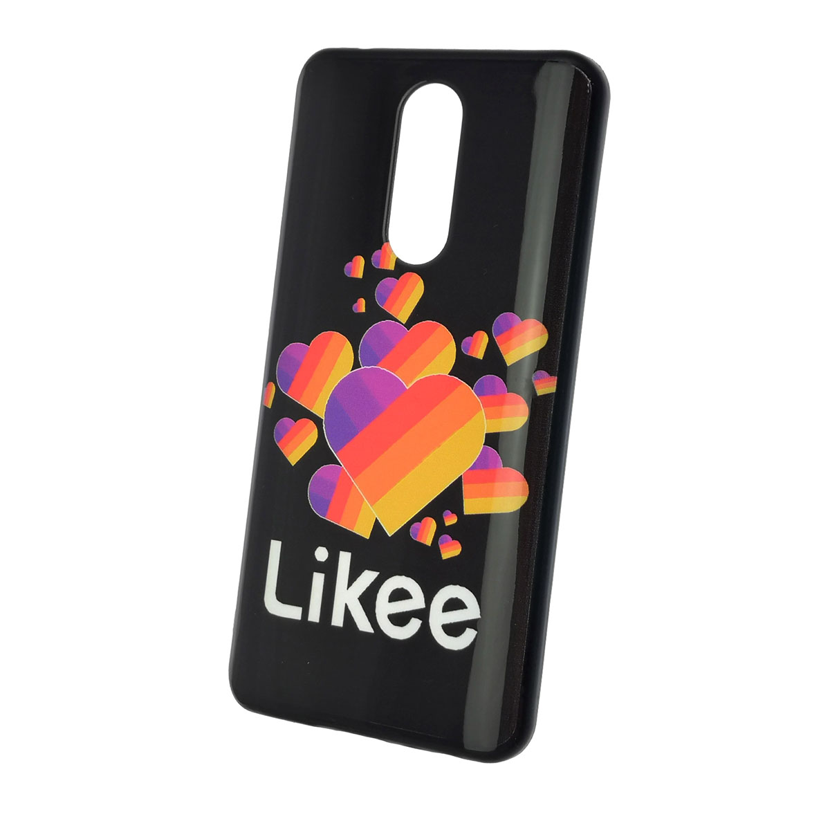 Чехол накладка для XIAOMI Redmi 8, силикон, рисунок Likee Black. Чехол накладка для XIAOMI Redmi 8, силикон, рисунок Likee Black.