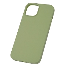 Чехол накладка Soft Touch для APPLE iPhone 13 (6.1"), силикон, цвет фисташковый