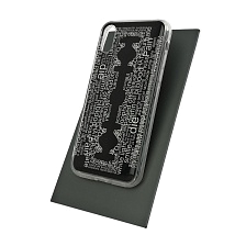Чехол накладка для APPLE iPhone X, силикон, рисунок SCREAM.