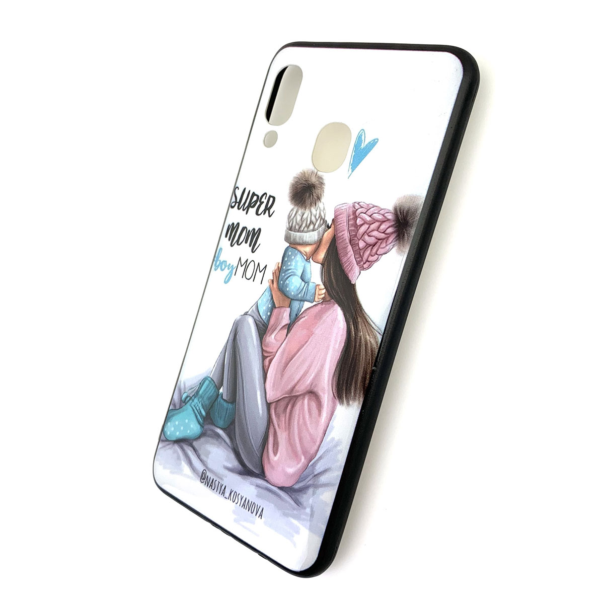 Чехол накладка для SAMSUNG Galaxy A30 (SM-A305), силикон, рисунок super MOM boy MOM. Чехол накладка для SAMSUNG Galaxy A30 (SM-A305), силикон, рисунок super MOM boy MOM.