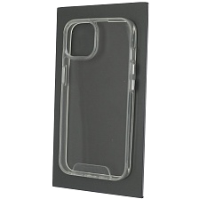Чехол накладка SPACE для APPLE iPhone 14, силикон, цвет прозрачный