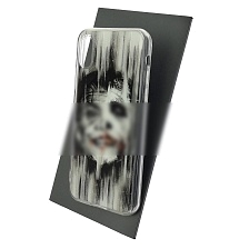 Чехол накладка для APPLE iPhone X, iPhone XS, силикон, глянцевый, рисунок Двуличный Джокер