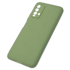 Чехол накладка SOFT TOUCH для XIAOMI Redmi 9T, силикон, матовый, цвет фисташковый