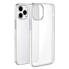Чехол накладка TPU CASE для APPLE iPhone 12 mini (5.4"), силикон, цвет прозрачный Чехол накладка TPU CASE для APPLE iPhone 12 mini (5.4"), силикон, цвет прозрачный
