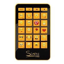 Клавиатура проводная SIMPLE SMILE CBR S12, цвет черный | Все по 150