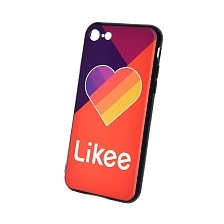 Чехол накладка для APPLE iPhone 7, iPhone 8, iPhone SE 2020, силикон, рисунок Likee Red.