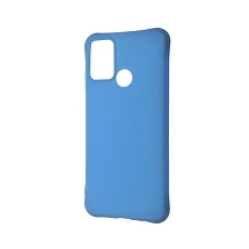 Чехол накладка SLIM MATTE для HUAWEI Honor 9A (MOA-LX9N), силикон, матовый, цвет голубой.