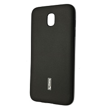 Чехол накладка Cherry для SAMSUNG Galaxy J5 2017, силикон, цвет черный.