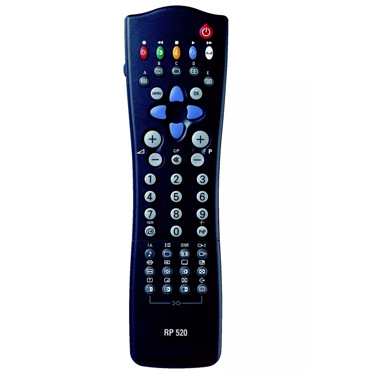 Пульт ДУ RP520 для телевизоров PHILIPS, цвет черный