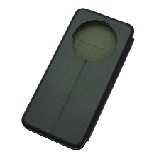 Чехол книжка STYLISH для Honor X9b 5G, экокожа, визитница, цвет черный