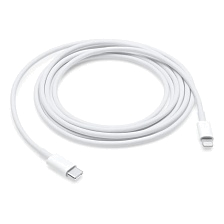 Кабель Apple MKQ42ZM/A Type-C на Lightning 8 pin, длина 2 метра, цвет белый