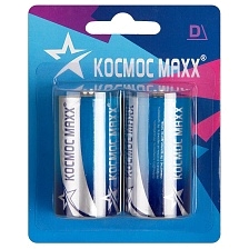 Батарейка КОСМОС MAXX LR20 BL2 Батарейка КОСМОС MAXX LR20 BL2