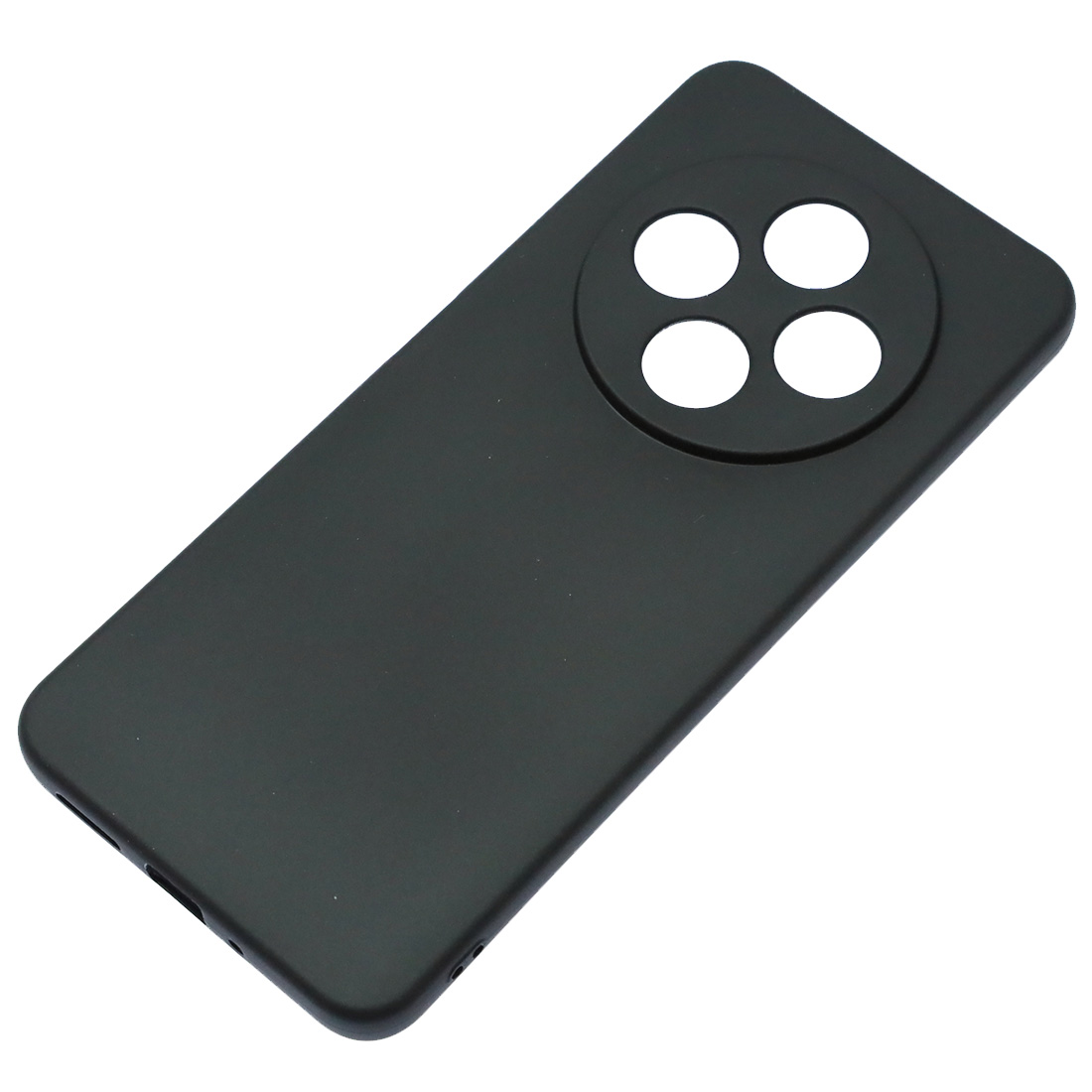 Чехол накладка для XIAOMI Redmi 14C, POCO C75, защита камеры, силикон, цвет черный