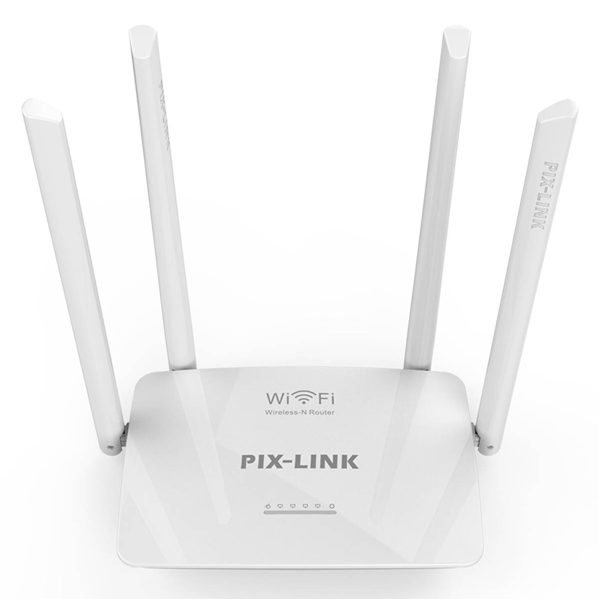 Роутер Wi-Fi Pix-Link LV-WR08, 300 Mb/s, 2.4G, цвет белый