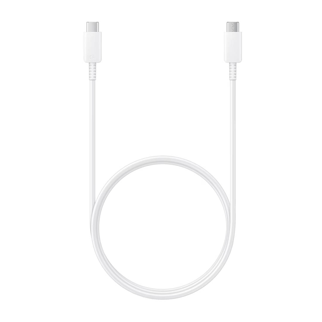 Кабель SAMSUNG (EP-DN975BWEGWW) USB Type C на USB Type C, 100W, 5A, длина 1 метр, цвет белый Кабель SAMSUNG (EP-DN975BWEGWW) USB Type C на USB Type C, 100W, 5A, длина 1 метр, цвет белый