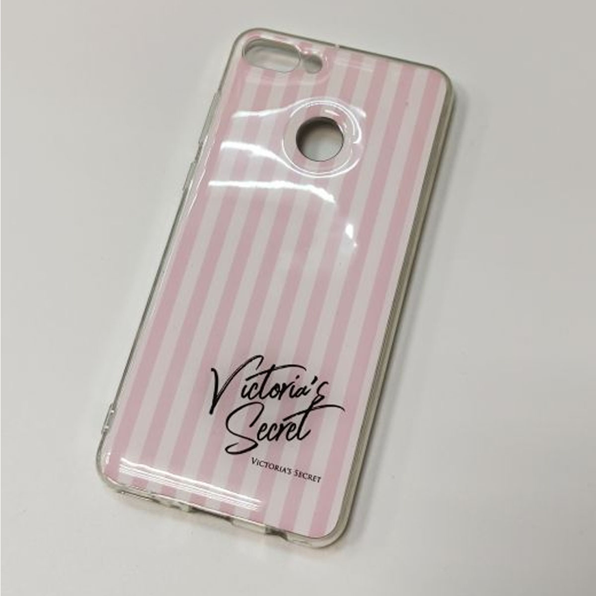 Чехол накладка для HUAWEI Y9 2018, силикон, рисунок Victoria's Secret