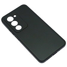 Чехол накладка для XIAOMI Redmi 15, защита камеры, силикон, цвет черный