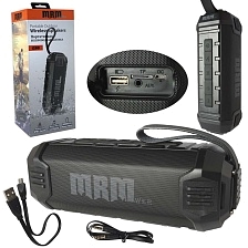 Портативная колонка MRM i280, USB, AUX, TF Micro SD, 4000mAh, цвет черный