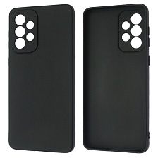 Чехол накладка для SAMSUNG Galaxy A33 5G (SM-A336B), силикон, цвет черный