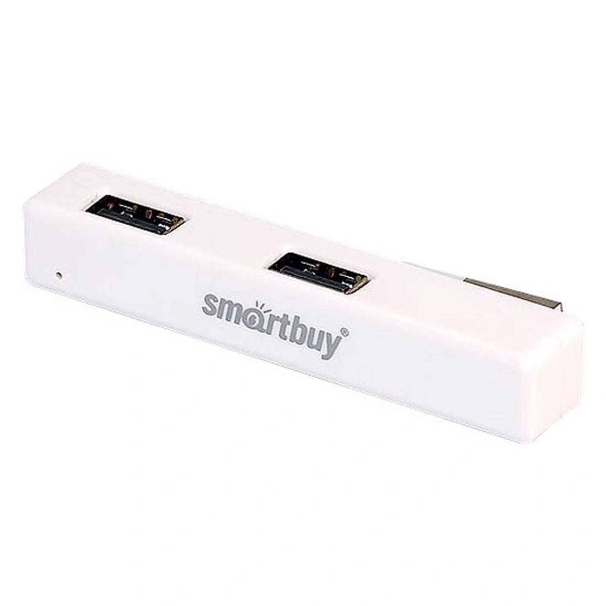 USB - Xaб Smartbuy 408, 4 порта, цвет белый