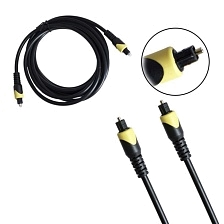 Оптический аудио кабель MRM (TOS) 3м, цвет черный