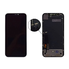 Дисплей в сборе с тачскрином ZETTON для APPLE iPhone XR, матрица In-Cell, цвет черный