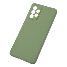 Чехол накладка SOFT TOUCH для SAMSUNG Galaxy A52 (SM-A525), силикон, цвет фисташковый