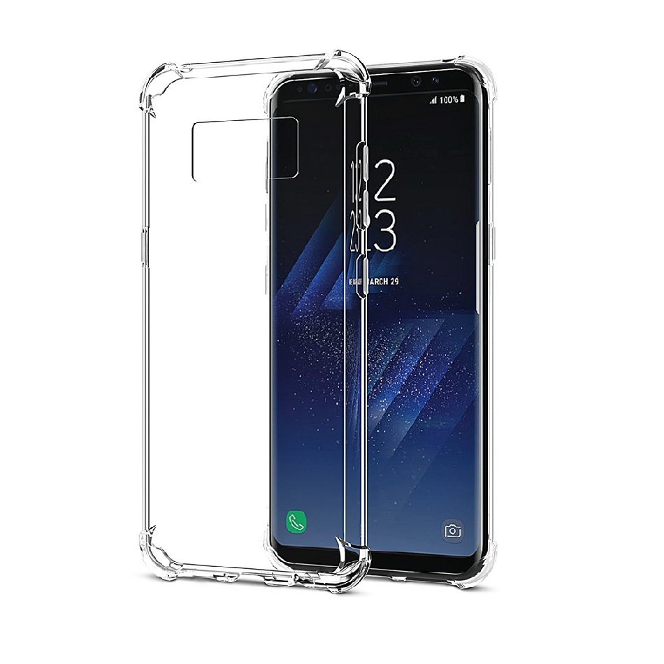 Чехол накладка King kong Case для SAMSUNG Galaxy S8 (SM-G950), силикон, цвет прозрачный
